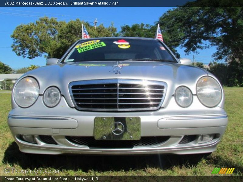 Brilliant Silver Metallic / Ash 2002 Mercedes-Benz E 320 Sedan