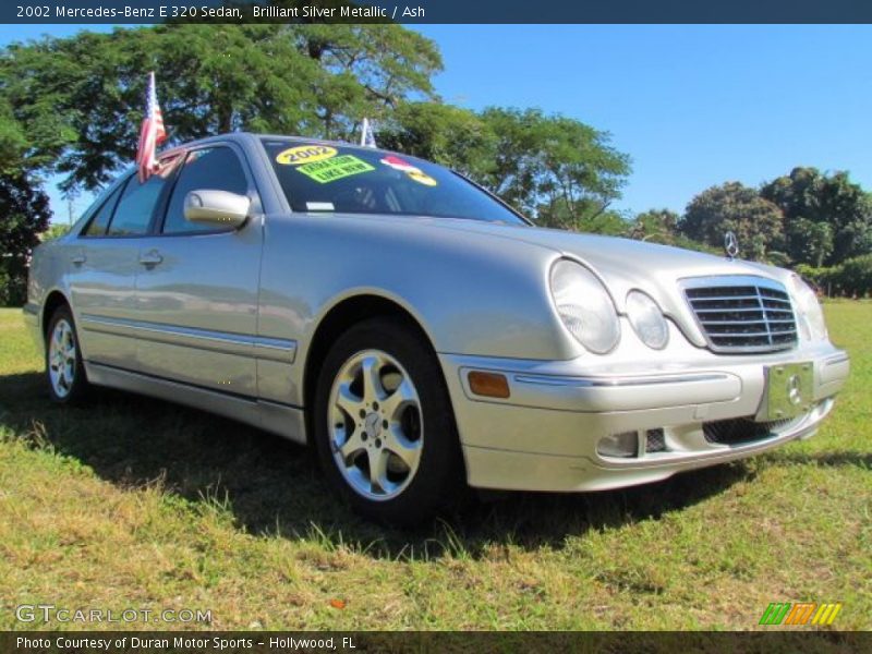 Brilliant Silver Metallic / Ash 2002 Mercedes-Benz E 320 Sedan
