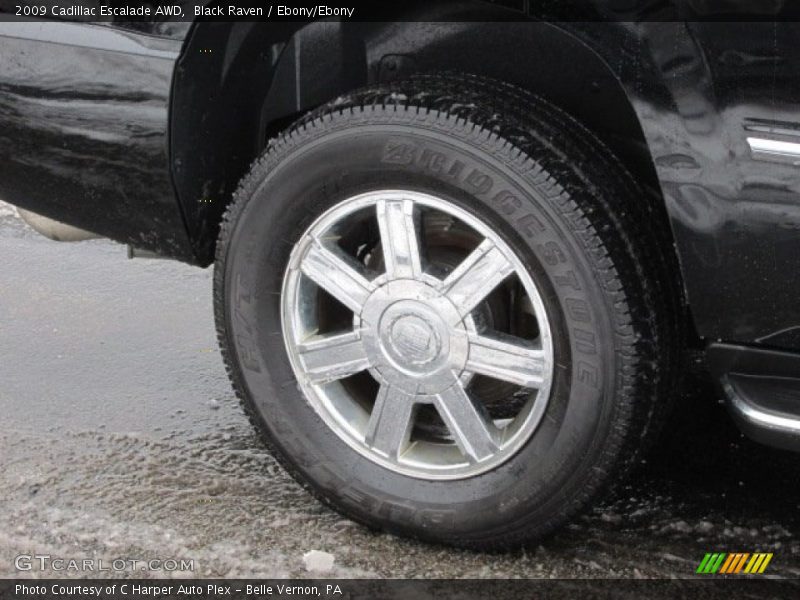 Black Raven / Ebony/Ebony 2009 Cadillac Escalade AWD