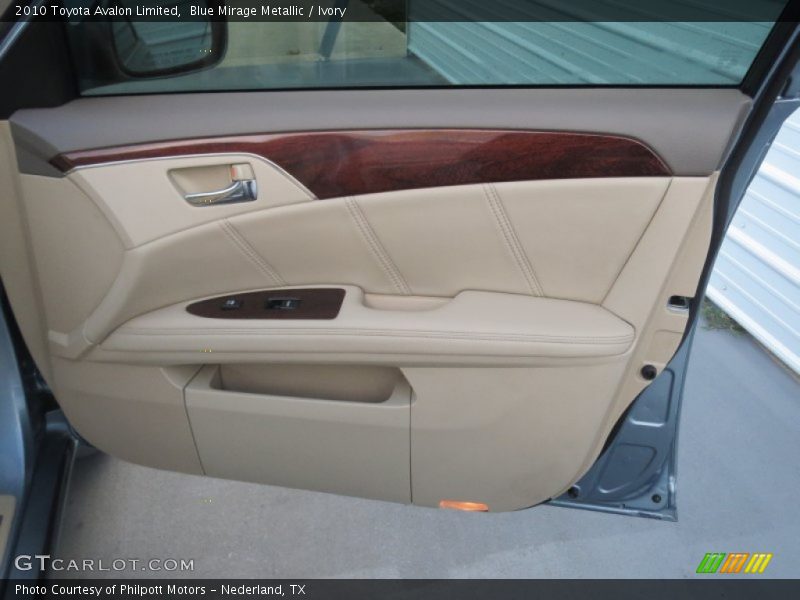 Blue Mirage Metallic / Ivory 2010 Toyota Avalon Limited