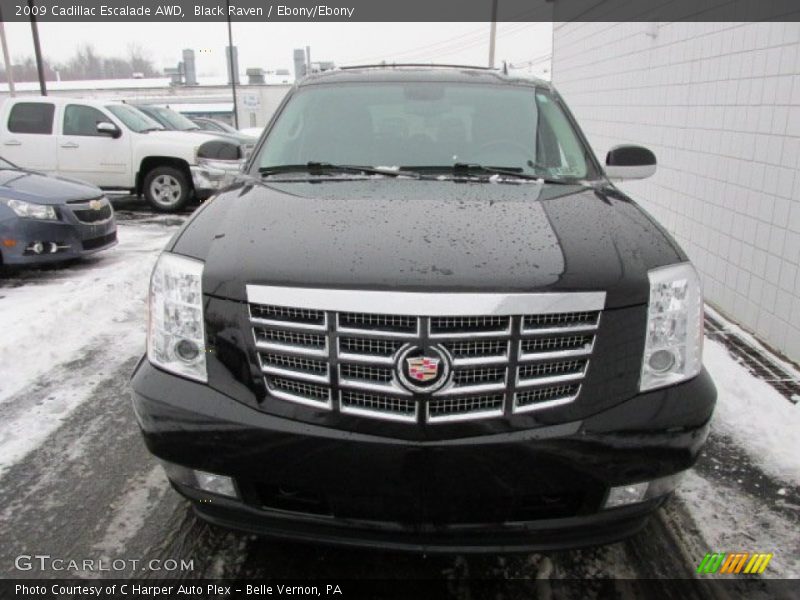 Black Raven / Ebony/Ebony 2009 Cadillac Escalade AWD