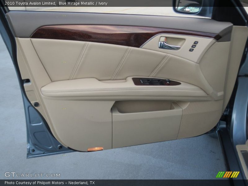 Blue Mirage Metallic / Ivory 2010 Toyota Avalon Limited