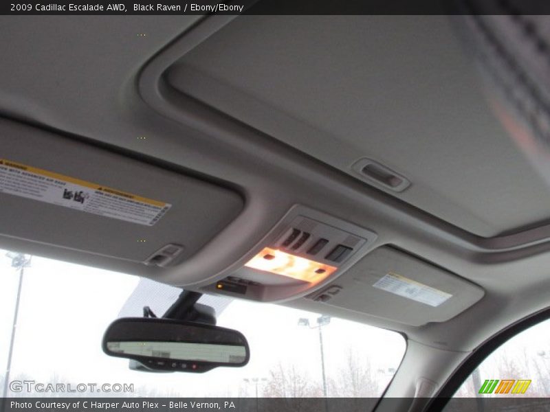 Black Raven / Ebony/Ebony 2009 Cadillac Escalade AWD