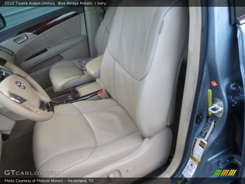 Blue Mirage Metallic / Ivory 2010 Toyota Avalon Limited