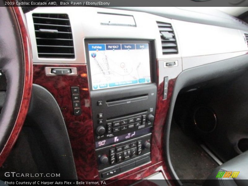 Black Raven / Ebony/Ebony 2009 Cadillac Escalade AWD