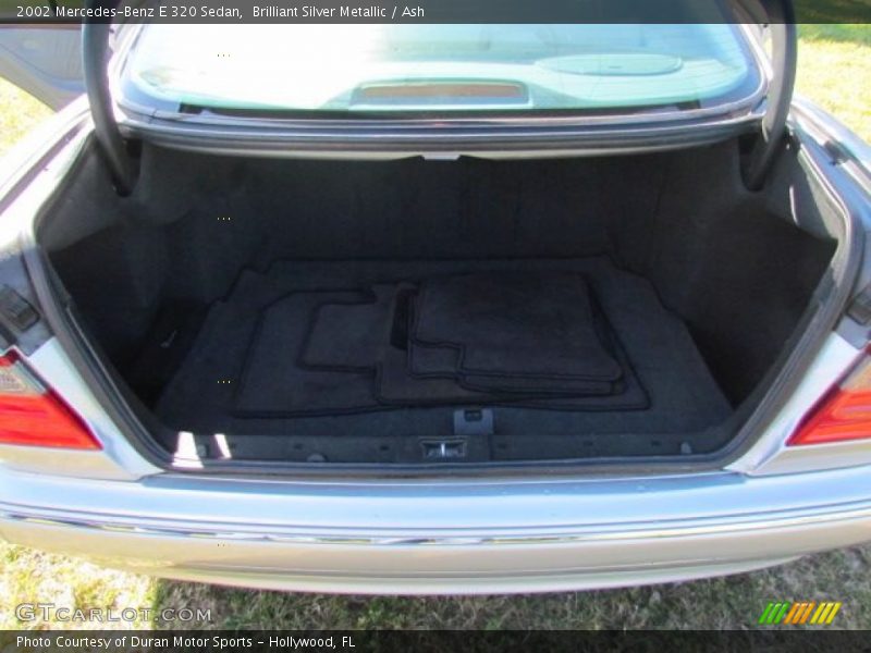 Brilliant Silver Metallic / Ash 2002 Mercedes-Benz E 320 Sedan