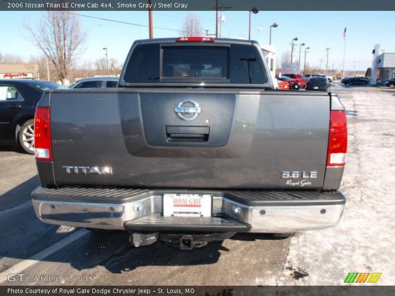 Smoke Gray / Steel Gray 2006 Nissan Titan LE Crew Cab 4x4