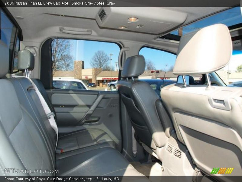 Smoke Gray / Steel Gray 2006 Nissan Titan LE Crew Cab 4x4
