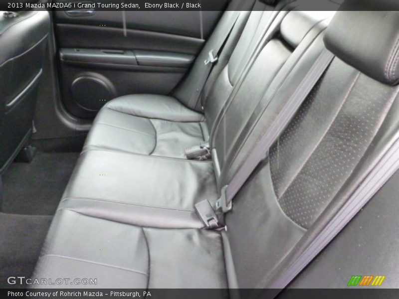 Ebony Black / Black 2013 Mazda MAZDA6 i Grand Touring Sedan