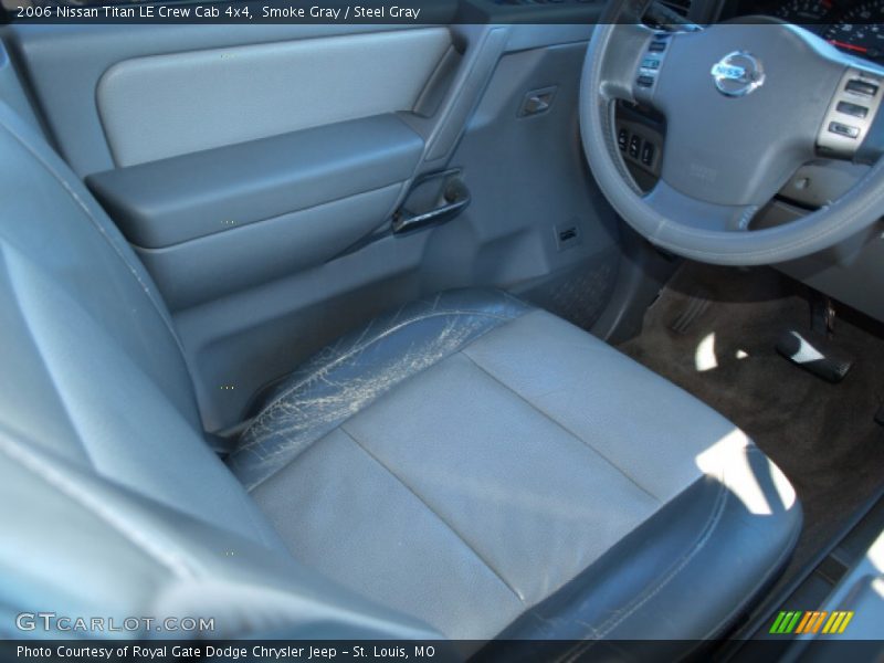 Smoke Gray / Steel Gray 2006 Nissan Titan LE Crew Cab 4x4