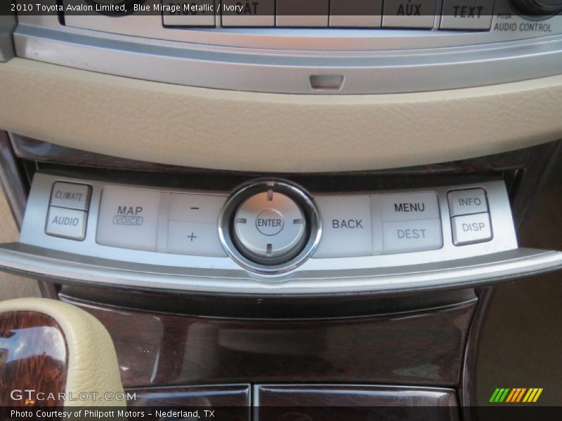 Blue Mirage Metallic / Ivory 2010 Toyota Avalon Limited
