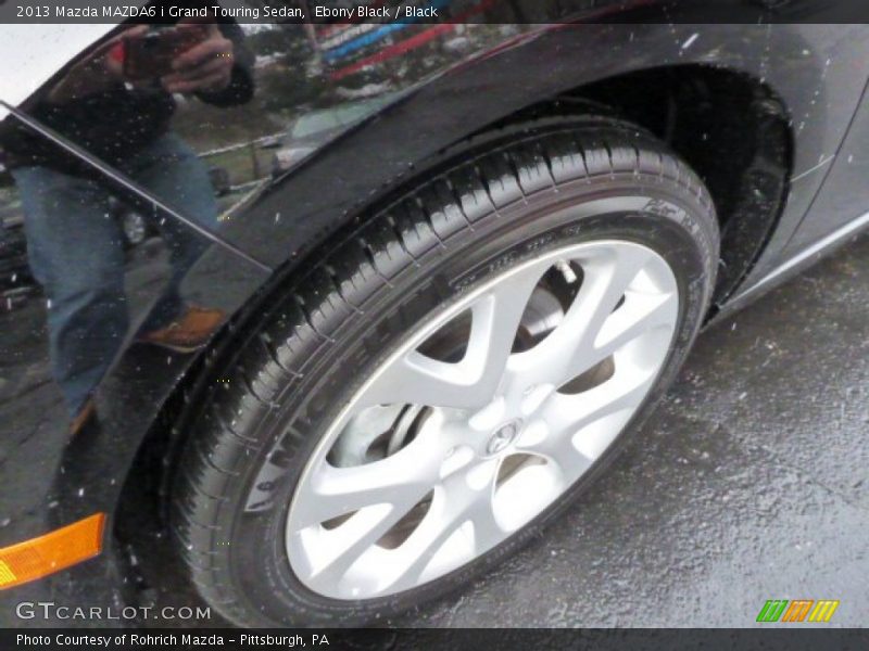 Ebony Black / Black 2013 Mazda MAZDA6 i Grand Touring Sedan