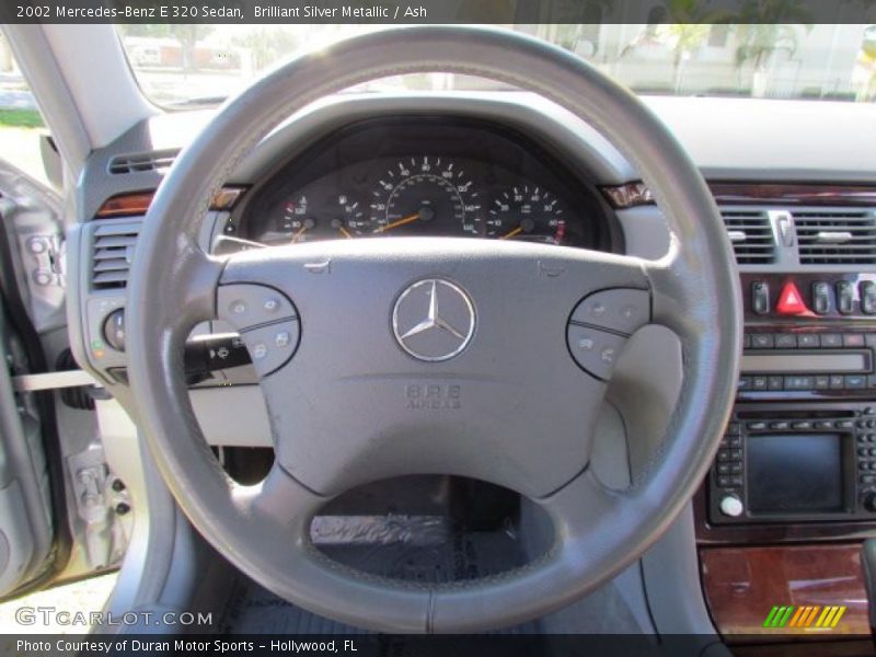 Brilliant Silver Metallic / Ash 2002 Mercedes-Benz E 320 Sedan