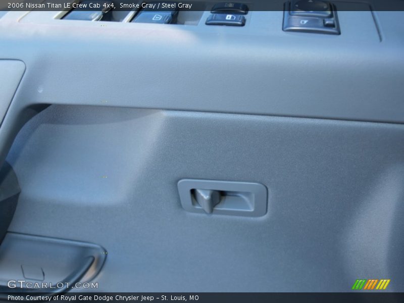 Smoke Gray / Steel Gray 2006 Nissan Titan LE Crew Cab 4x4