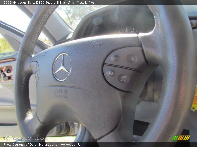 Brilliant Silver Metallic / Ash 2002 Mercedes-Benz E 320 Sedan