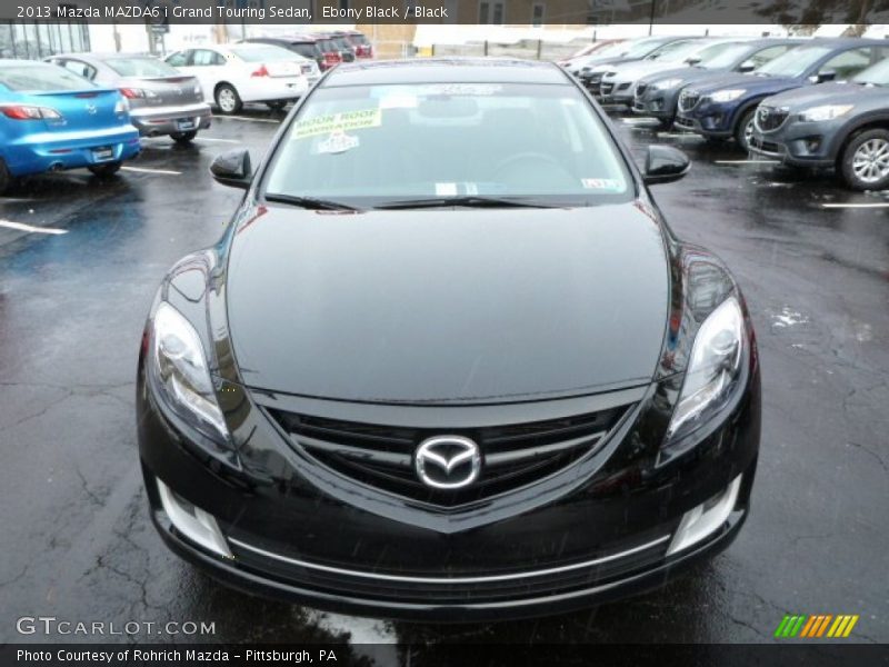 Ebony Black / Black 2013 Mazda MAZDA6 i Grand Touring Sedan