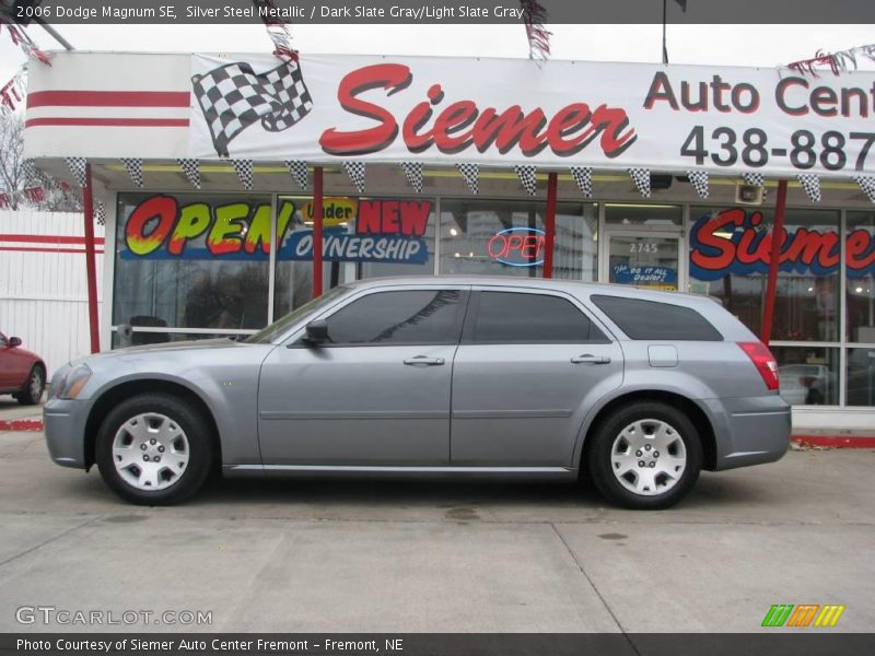 Silver Steel Metallic / Dark Slate Gray/Light Slate Gray 2006 Dodge Magnum SE
