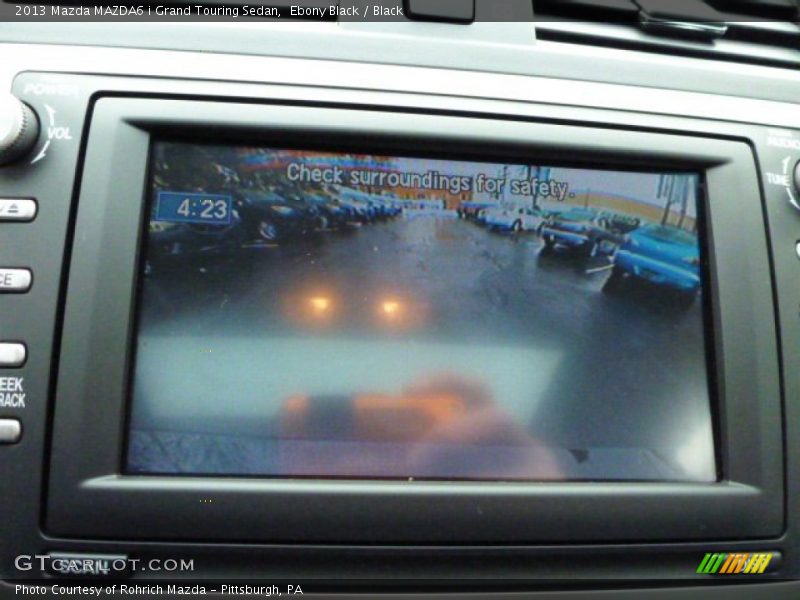 Ebony Black / Black 2013 Mazda MAZDA6 i Grand Touring Sedan