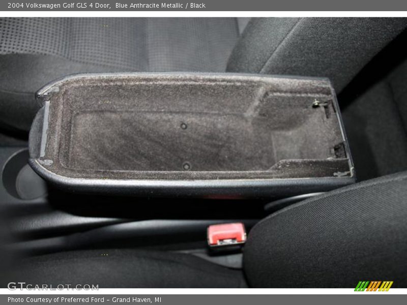 Blue Anthracite Metallic / Black 2004 Volkswagen Golf GLS 4 Door