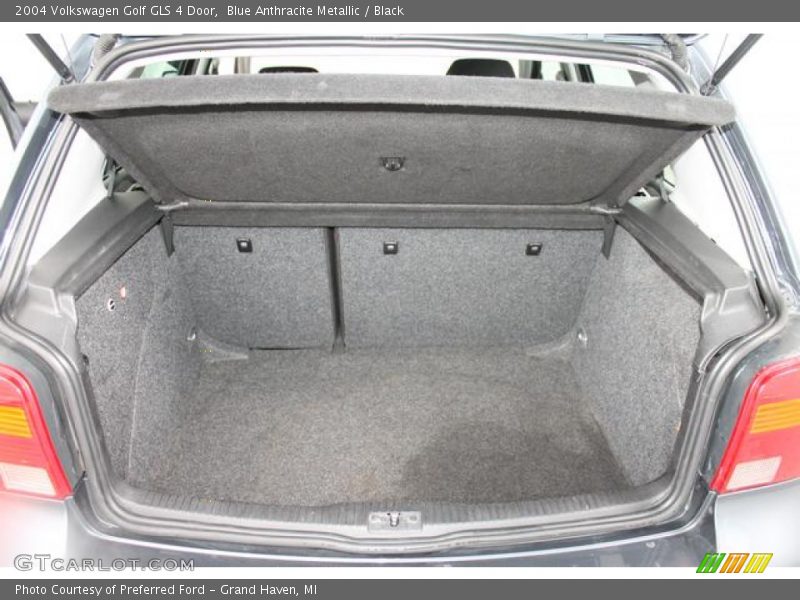 Blue Anthracite Metallic / Black 2004 Volkswagen Golf GLS 4 Door