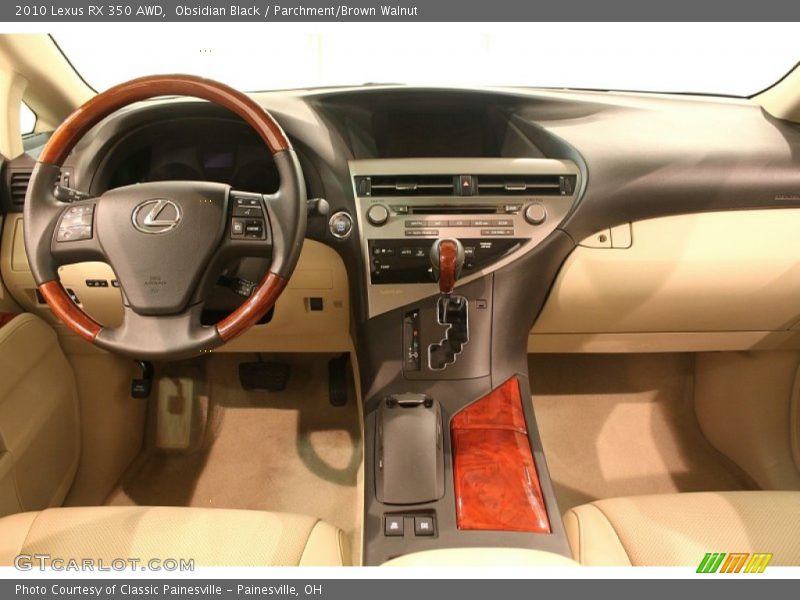 Dashboard of 2010 RX 350 AWD