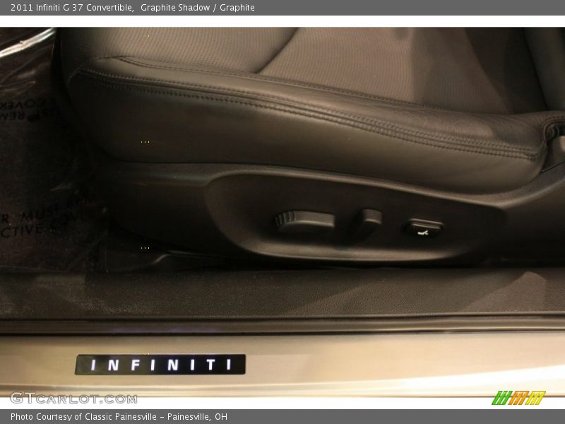 Graphite Shadow / Graphite 2011 Infiniti G 37 Convertible