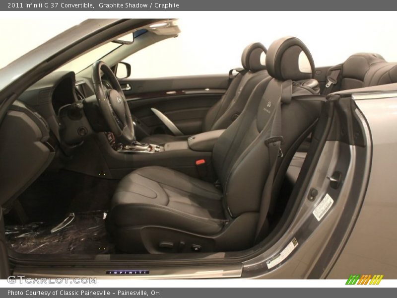 Graphite Shadow / Graphite 2011 Infiniti G 37 Convertible