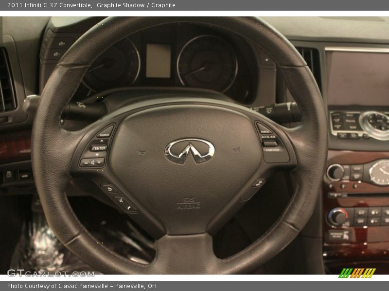 Graphite Shadow / Graphite 2011 Infiniti G 37 Convertible