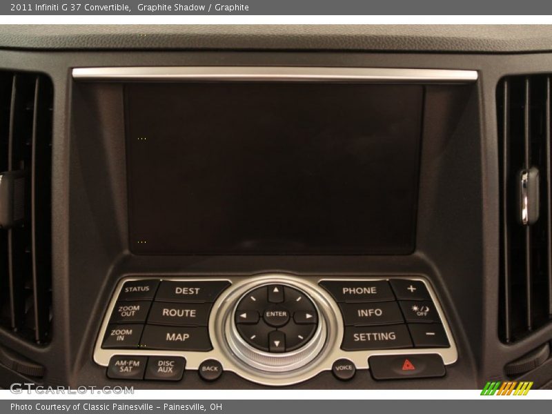 Graphite Shadow / Graphite 2011 Infiniti G 37 Convertible