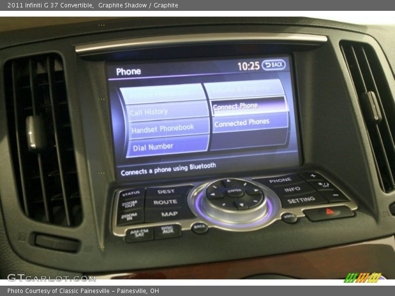 Graphite Shadow / Graphite 2011 Infiniti G 37 Convertible