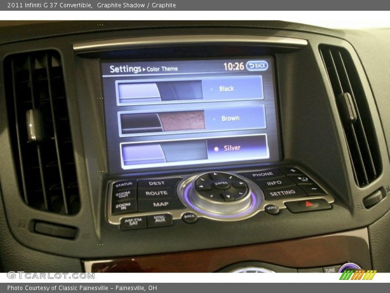Graphite Shadow / Graphite 2011 Infiniti G 37 Convertible