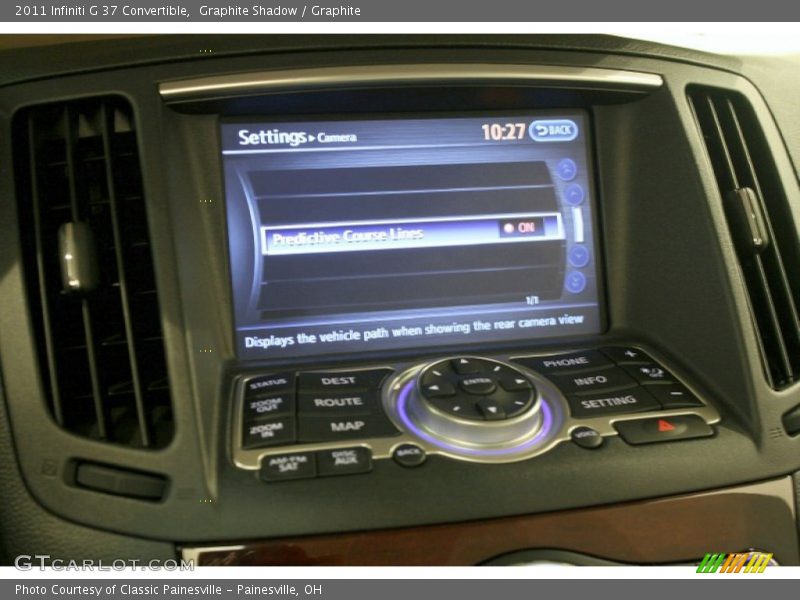 Graphite Shadow / Graphite 2011 Infiniti G 37 Convertible