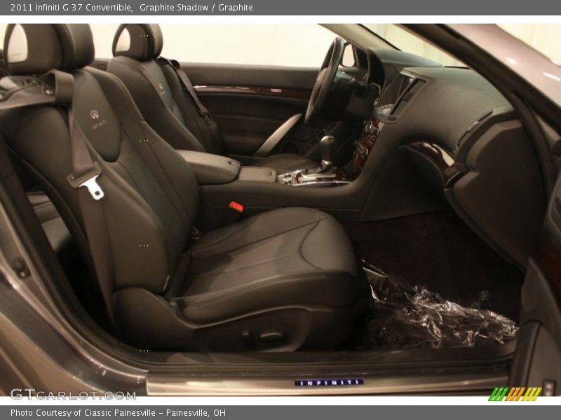 Graphite Shadow / Graphite 2011 Infiniti G 37 Convertible