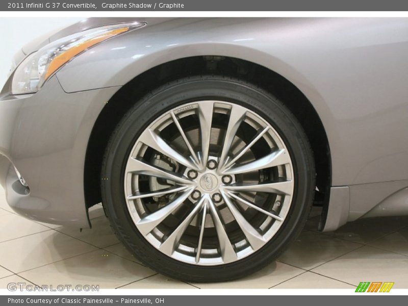 Graphite Shadow / Graphite 2011 Infiniti G 37 Convertible