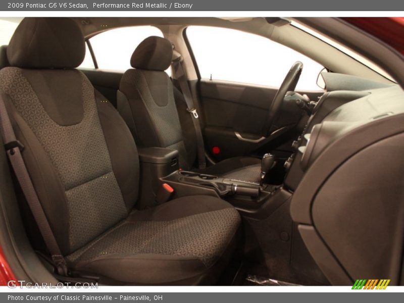 Front Seat of 2009 G6 V6 Sedan