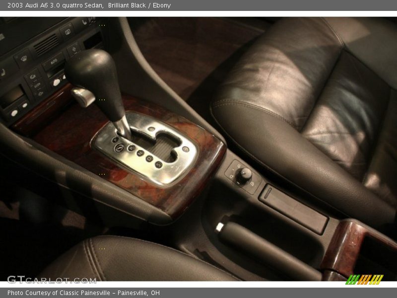 Brilliant Black / Ebony 2003 Audi A6 3.0 quattro Sedan