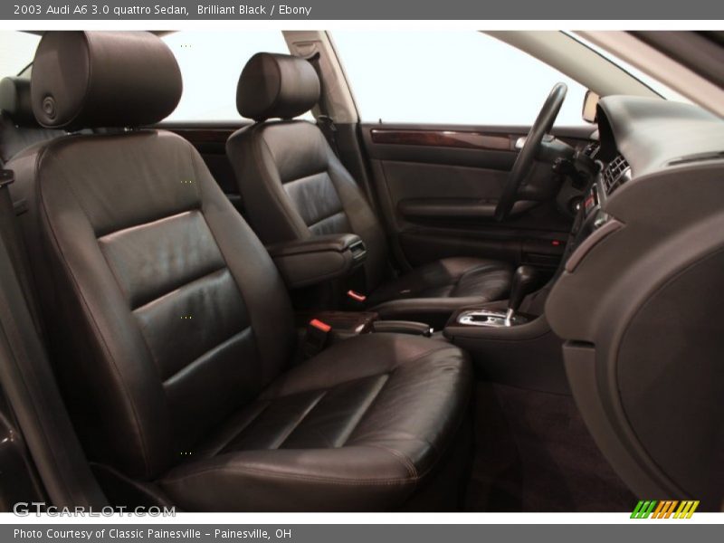 Front Seat of 2003 A6 3.0 quattro Sedan