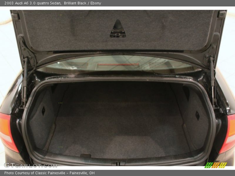  2003 A6 3.0 quattro Sedan Trunk