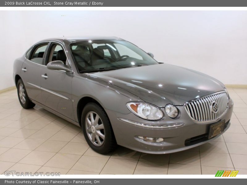 Stone Gray Metallic / Ebony 2009 Buick LaCrosse CXL