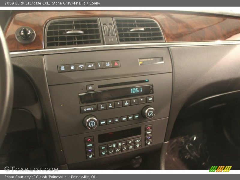 Stone Gray Metallic / Ebony 2009 Buick LaCrosse CXL