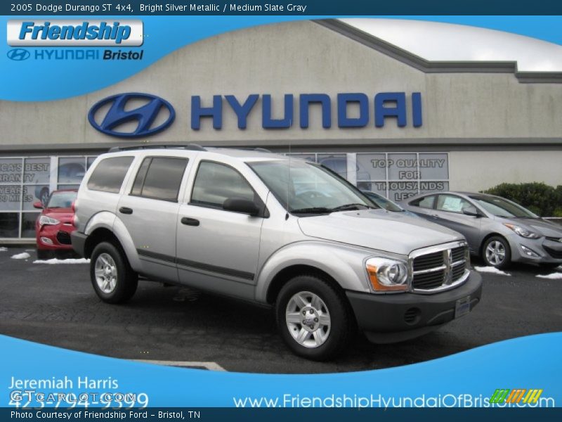 Bright Silver Metallic / Medium Slate Gray 2005 Dodge Durango ST 4x4