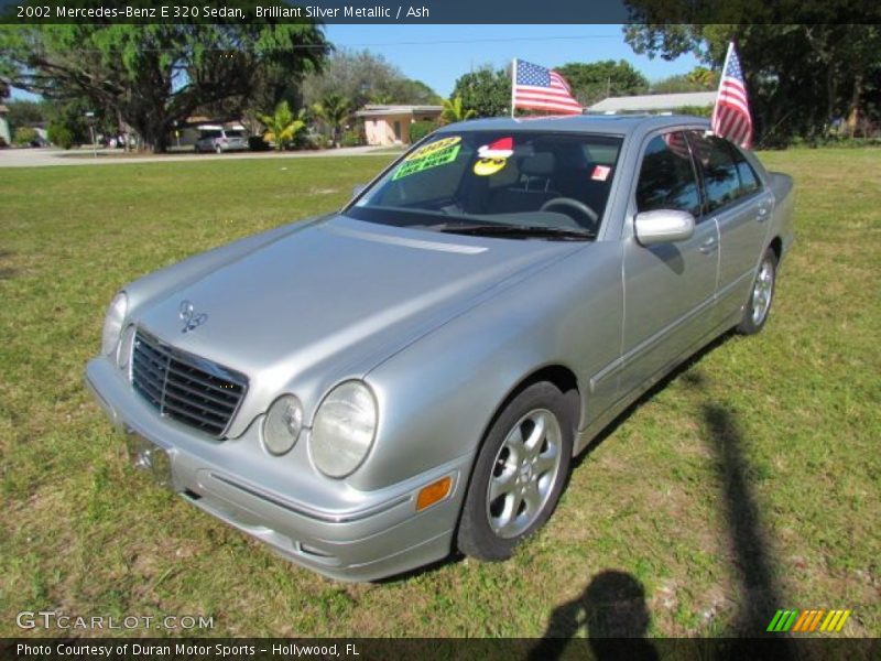 Brilliant Silver Metallic / Ash 2002 Mercedes-Benz E 320 Sedan