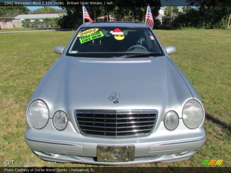 Brilliant Silver Metallic / Ash 2002 Mercedes-Benz E 320 Sedan