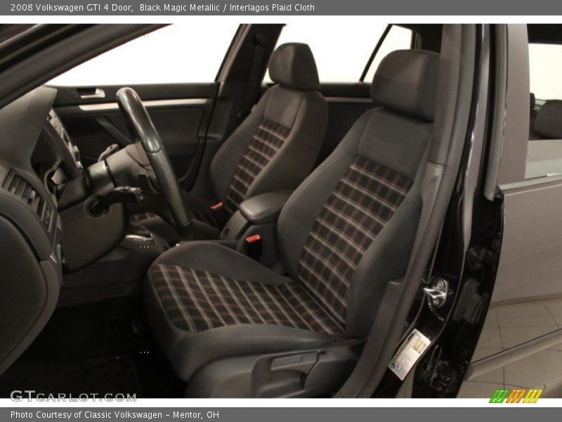 Front Seat of 2008 GTI 4 Door