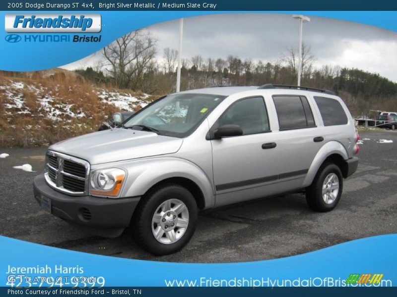 Bright Silver Metallic / Medium Slate Gray 2005 Dodge Durango ST 4x4