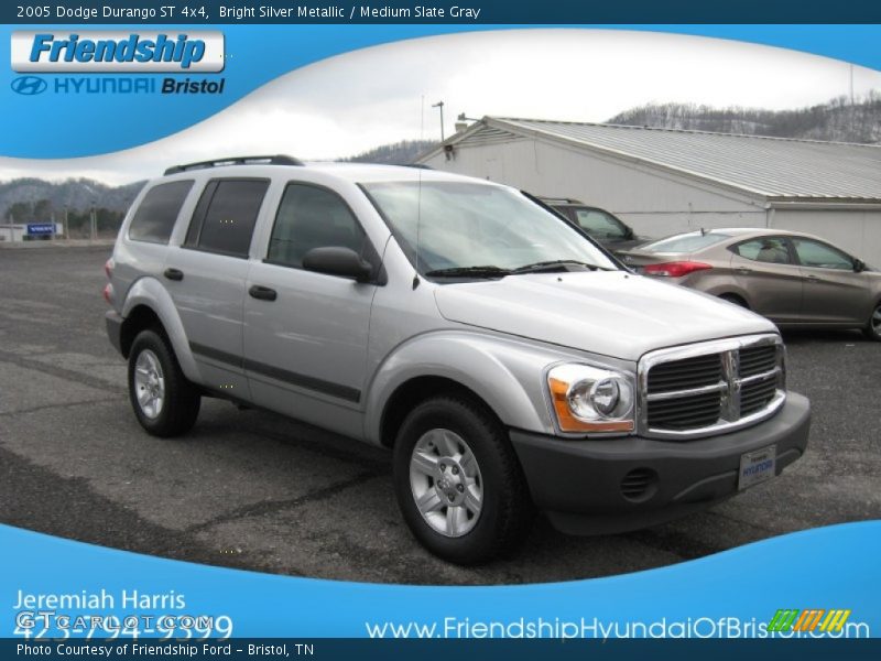 Bright Silver Metallic / Medium Slate Gray 2005 Dodge Durango ST 4x4