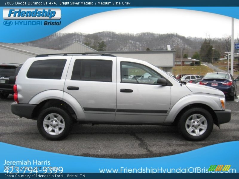 Bright Silver Metallic / Medium Slate Gray 2005 Dodge Durango ST 4x4