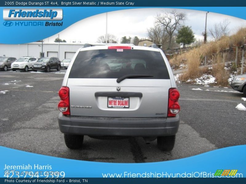 Bright Silver Metallic / Medium Slate Gray 2005 Dodge Durango ST 4x4