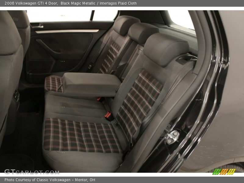 Black Magic Metallic / Interlagos Plaid Cloth 2008 Volkswagen GTI 4 Door