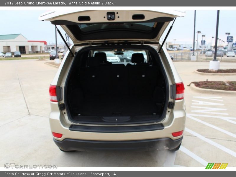 White Gold Metallic / Black 2012 Jeep Grand Cherokee Laredo